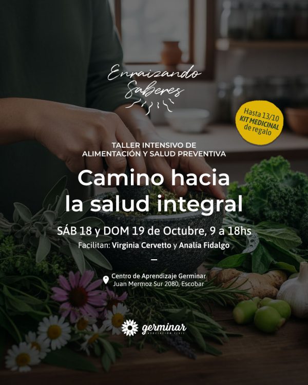 Camino hacia la Salud Integral alimentación y salud preventiva con Virginia Cervetto y Analía Fidalgo.
